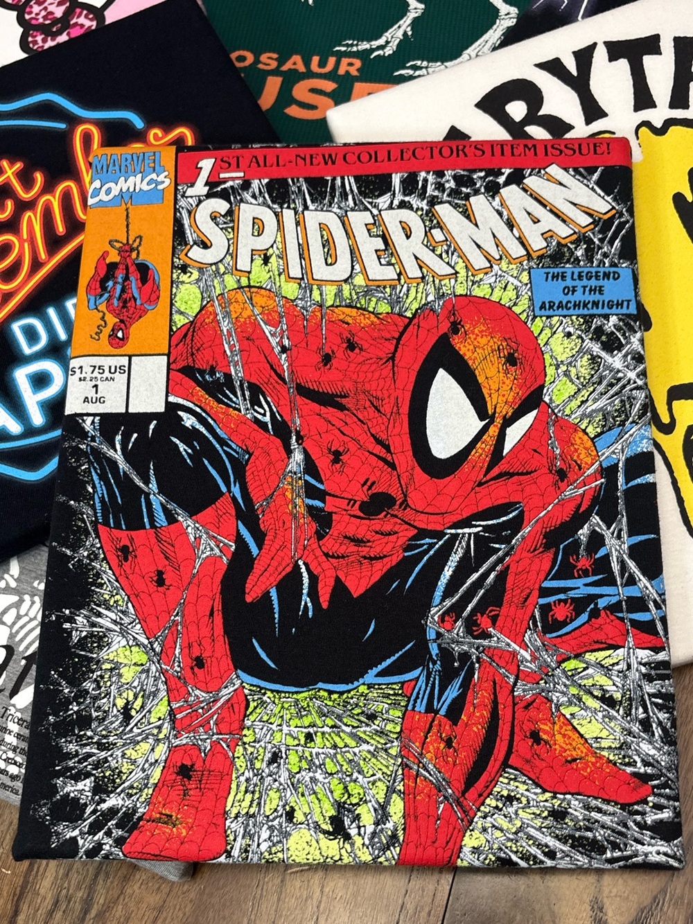 Spider-Man Comic Canvas Wall Art | Marvel Superhero Room Decor